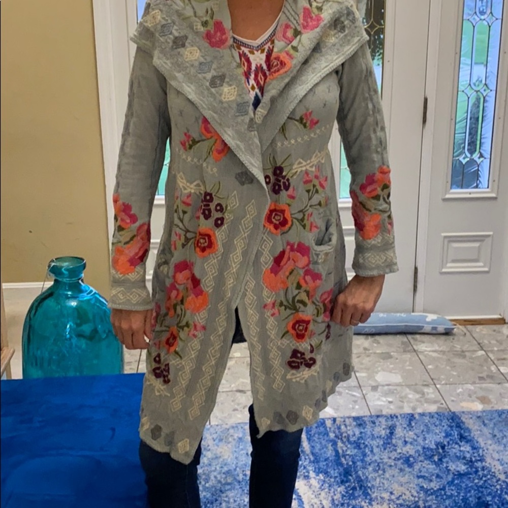 Johnny Was sweater coat